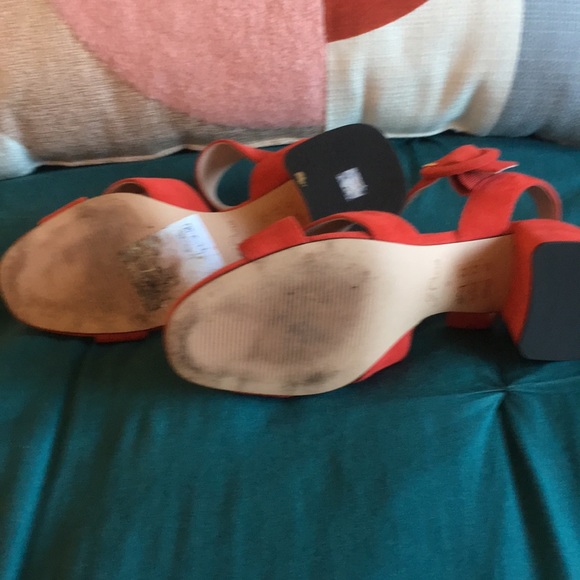 Like-new J Crew ankle strap heels - Picture 3 of 4